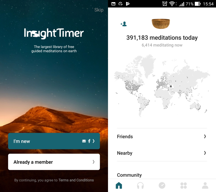 瞑想習慣化おすすめデバイスアプリ